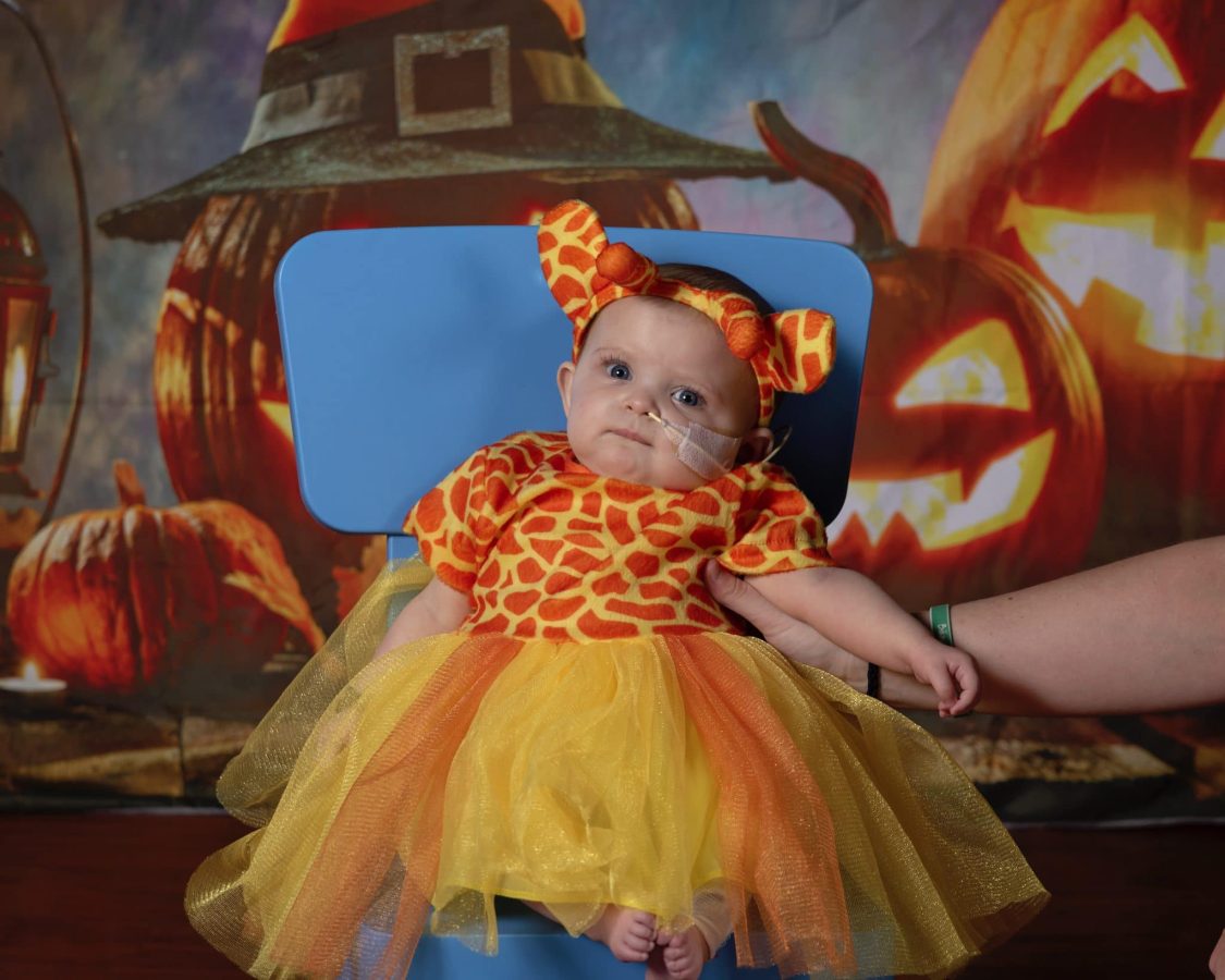 Image from Halloween in our House - Picture of a baby girl