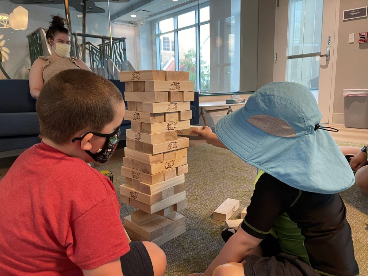 Image from Family Fun Nights - Wood stacking game